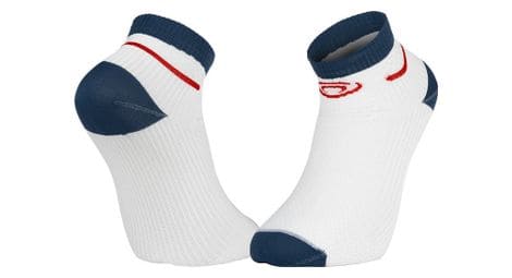 Chaussettes bv sport light courte blanc bleu