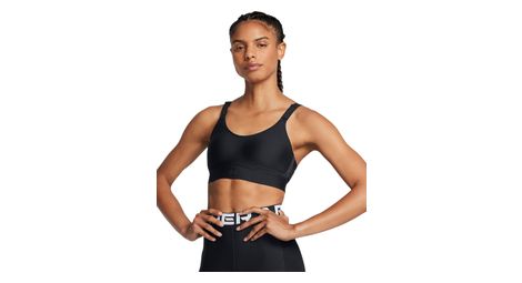 Sujetador deportivo Under Armour Infinity 2.0 Mid negro para mujer