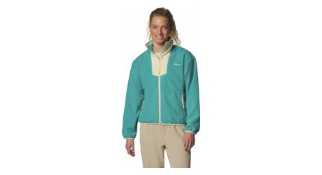 Veste polaire columbia sequoia grove full zip bleu femme