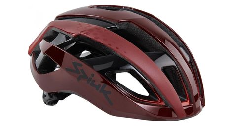 Casque spiuk profit rouge fonce mat