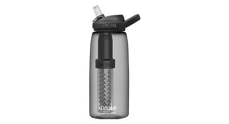 Botella de agua filtrada camelbak eddy+ de lifestraw 1l negra