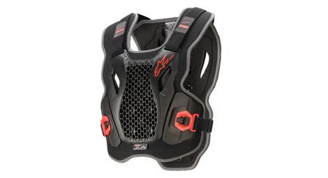 Protector pectoral alpinestars bionic action negro / rojo