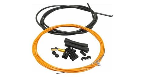 Transmission derailleur snake charmer lubrifie etanche (kit transmission 2cables-2 gaines)