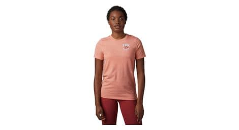 Camiseta de mujer fox predominant rosa salmón