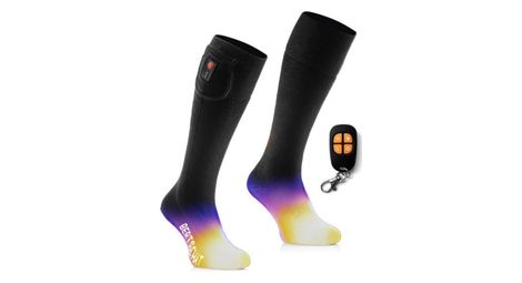 Chaussettes chauffantes noires - pro | usb - modèle long