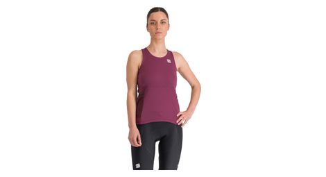 Sportful supergiara women's purple sleeveless jersey