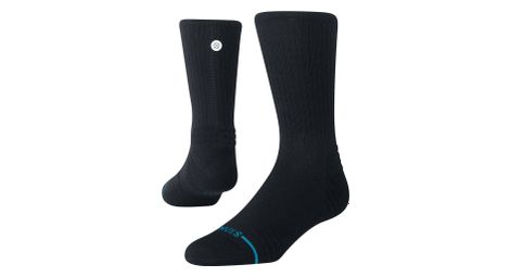 Chaussettes stance icon mid solid ribbed crew noir