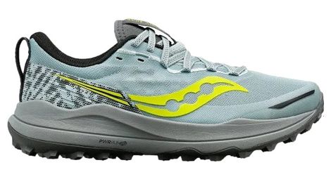 Chaussures de running saucony xodus ultra 2 bleu gris femme