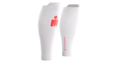Manchons Compressport R2 Oxygen Ironman 2026 Blanc/Rouge
