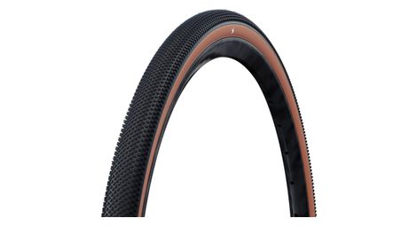 Pneu Gravel Schwalbe G-One Allround 700 mm Tubeless Ready Souple RaceGuard Addix E-25 Flancs Beiges