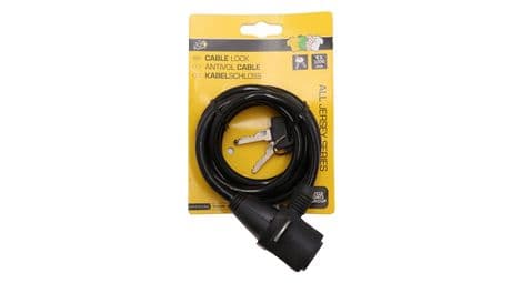 Cable antivol spirale edition tour de france