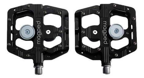 Paire de pédales magnétiques magped gravity (aimant 150n) noir