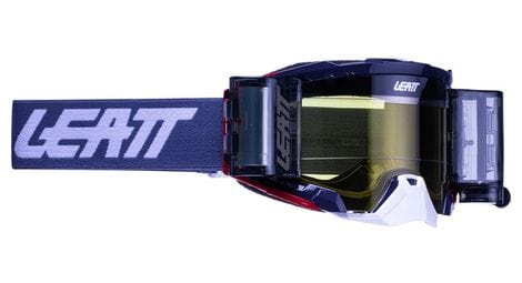 Leatt velocity 5.5 roll-off-maske graphen blue / yellow screen 70%