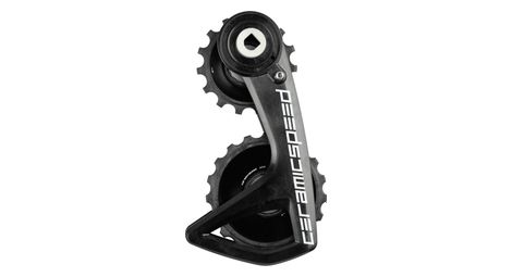 Chape de Dérailleur Ceramicspeed OSPW RS Alpha Sram Red D1/E1 et Force D1 AXS Route 12V V2 Noir Team