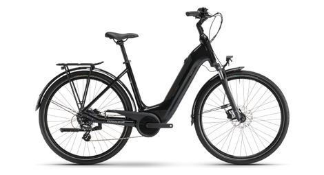 Bicicletta elettrica da città Winora Tria X7 Low Shimano Altus 7V 500 Wh 700 mm Nero