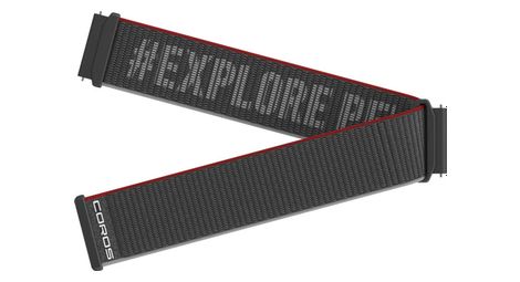 Coros 22 mm apex 2 pro / apex pro nylon band black