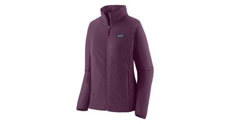 Chaqueta térmica patagonia nano-air light hybrid para mujer púrpura