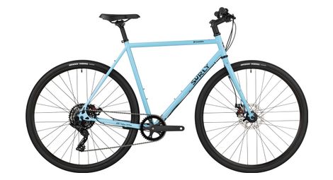 Surly preamble microshift 8v 700mm blue  fitness bike