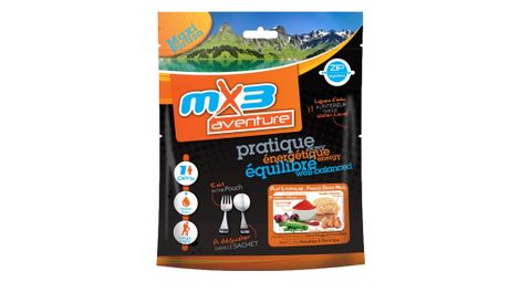 Repas lyophilise mx3 nouilles chinoises lyophilisees 125g