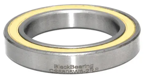 Black bearing ceramic 61805-2rs w6 25 x 37 x 6 mm