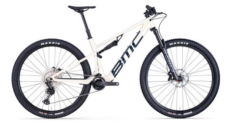 Elektro-Mountainbike mit Vollfederung BMC Fourstroke AMP LT Two Shimano 12 V 360 Wh TQ 60 Nm 29'' Weiß 2026