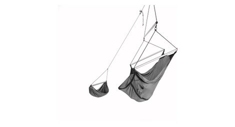 Chaise hamac ticket to the moon moon chair dark grey gris