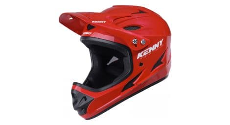 Casque intégral kenny down hill solid rouge 