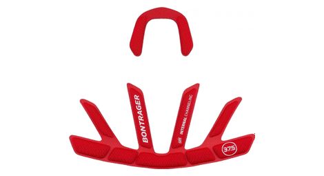 Almohadilla para casco bontrager velocis mips rojo