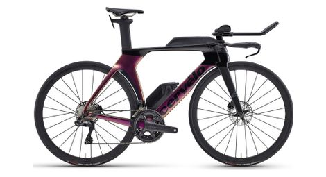 Bicicleta de triatlón Cervelo P5 Shimano Ultegra Di2 Di2 12S 700 mm Morada