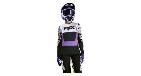 Maillot manches longues fox flexair phantom edition limitée multicolor femme