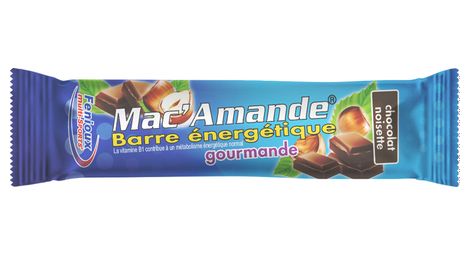 Barre énergétique fenioux multi-sports mac'amande chocolat-noisette 27g