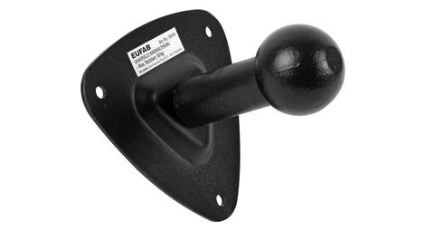 Eufab -  porte-vélo eufab : fixation murale noire pour porte-vélos