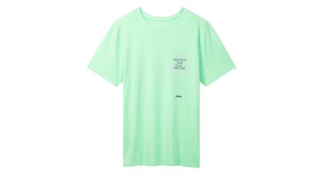 Maillot manches courtes circle iconic pop vert menthe