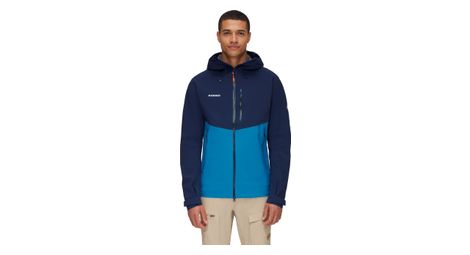 Veste impermeable mammut alto guide hs bleu