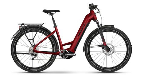 Vtc electrique haibike trekking 5 low shimano deore 11v 720wh 27 5 rouge