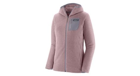 Sudadera con capucha patagonia r1  p   strong air full zip  strong   p para mujer rosa