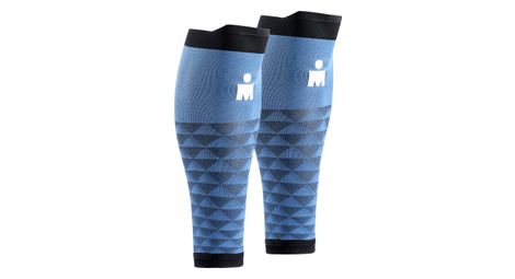 Compressport r2v2 ironman dazzle blue compression sleeves t3