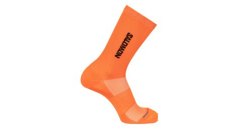 Chaussettes Salomon 365 Crew Orange
