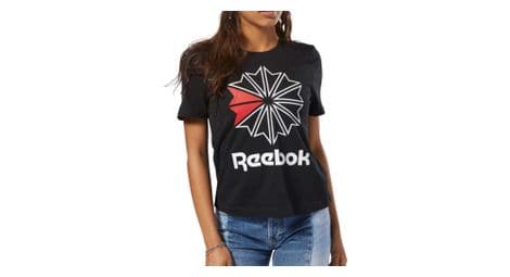 Tee-shirt femme  noir reebok