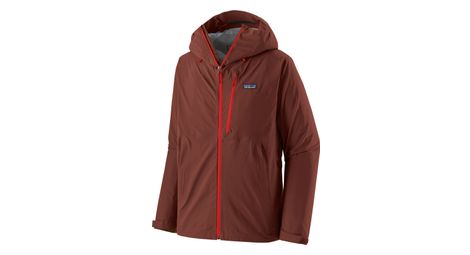 Veste imperméable patagonia granite crest rouge homme