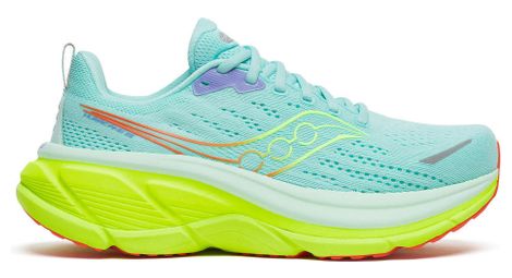 Zapatillas de running Saucony Hurricane 25 azul/amarillo para mujer