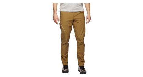 Pantalon escalade black diamond rocklock marron