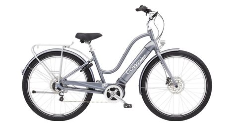 Velo de ville electrique electra townie path go 5i shimano nexus 5v 500 wh 27 5 gris holographic