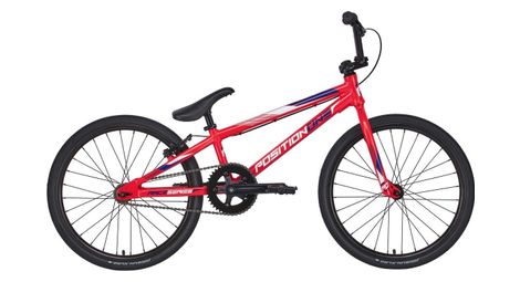 Bmx race position one race expert 20'' rosso/blu/bianco