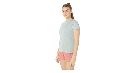 Maillot manches courtes asics core run bleu femme