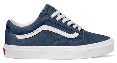 Schuhe vans old skool pig suede vintage indigo 41