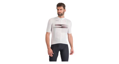 Maillot sportful gruppetto de manga corta blanco