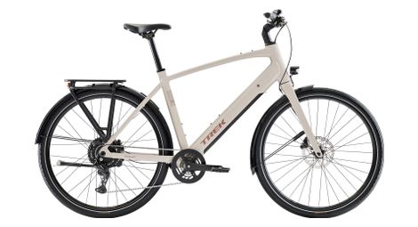 Trek Inbound+ 2 R8 Elektro-Fitnessrad, Shimano Essa 8V, 360 Wh, Bosch 45 Nm, 700 mm, Beige Buff, 2027