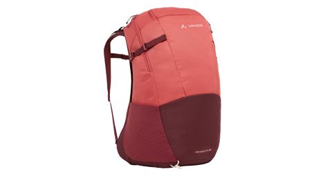 Mochila para mujer vaude skomer zip 22l roja