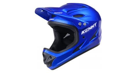 Casque intégral kenny down hill solid bleu